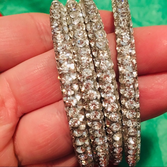 Crystal Bling Bangles(4)💎💎💎💎 - Picture 2 of 5
